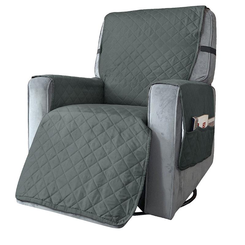 ソファ ペットマット 防水 撥水 滑り止め ソファカバー ソファパッド 肘掛け 背もたれ カウチ 保護 汚れ防止 無地 替えソファカバー ポリエステル ライトグレー グレー コーヒー色 ワインレッド ネイビー