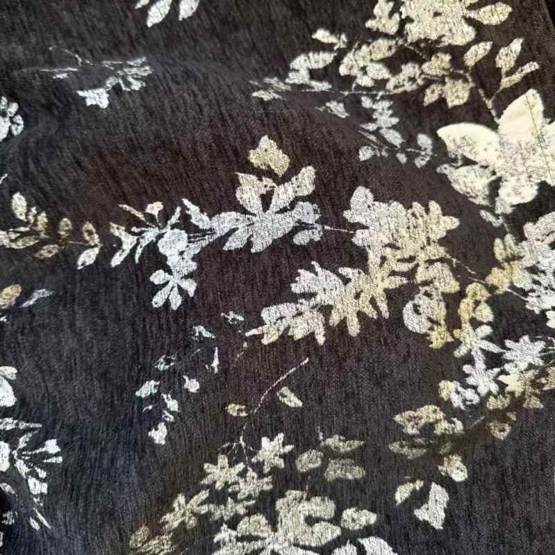 生地・布地 チャイナドレス 提花布 ポリエステル 靠垫 ソファ DIY 手芸 バッグ 抱枕 赤 黒 緑