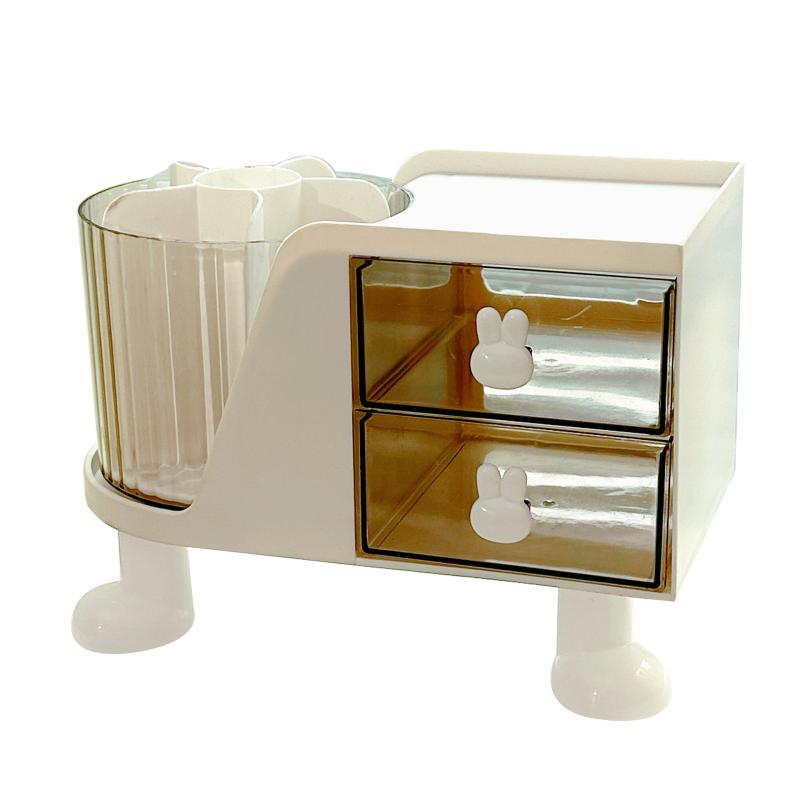 ペン立て 文具収納ボックス デスク収納 オフィス 卓上 回転式 大容量 黄色 白色・カテゴリ: 文具收纳盒 ・素材: プラスチック (PS) ・プラスチック新料の割合: 100% ・商品特性: 分格付き ・機能: 整理 ・収納場所: 書斎 ...