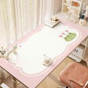 テーブルクロス 子供用学習机 デスクマット PVC製 拭ける 撥水 防汚 滑り止め 長方形 花柄 かわいい テーブルカバー 40cm 50cm 60cm 80cm 清潔 衛生的