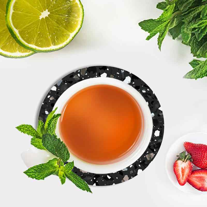 コースター 水磨石 セラミック 吸水 断熱 円形 おしゃれ かわいい ギフト 粗品2