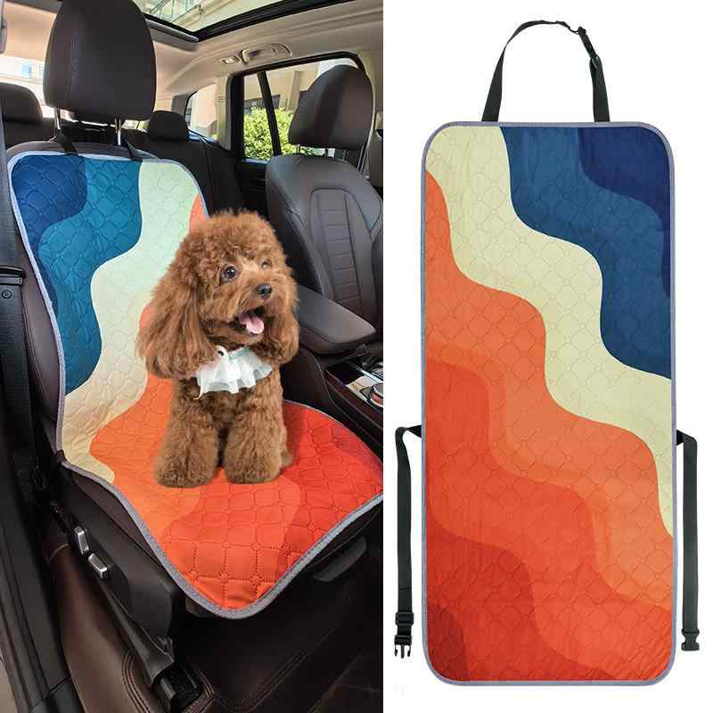 犬用シート 車用 前席 座席シート ペットシート ポリエステル 50 110cm 骨柄