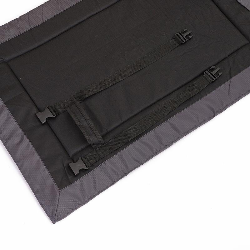 ペット用マット 犬用マット アウトドア 携帯用 折り畳み 防水 滑り止め オックスフォード布 グレー ブラック ブルー レッド2