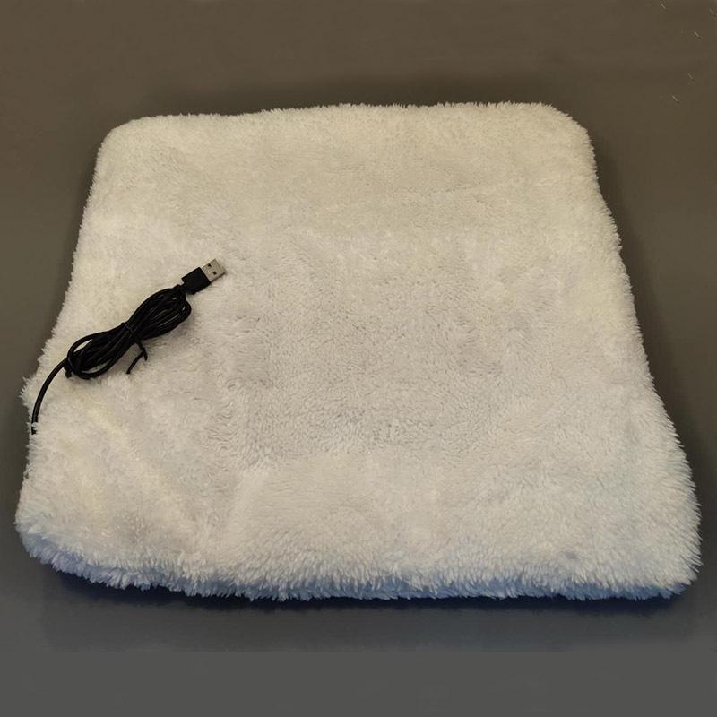 ペット用ヒーターマット 犬 猫 ベッド あったか 暖房 秋冬 USB給電 恒温 S M Lサイズ ピンク ブルー ローズゴールド