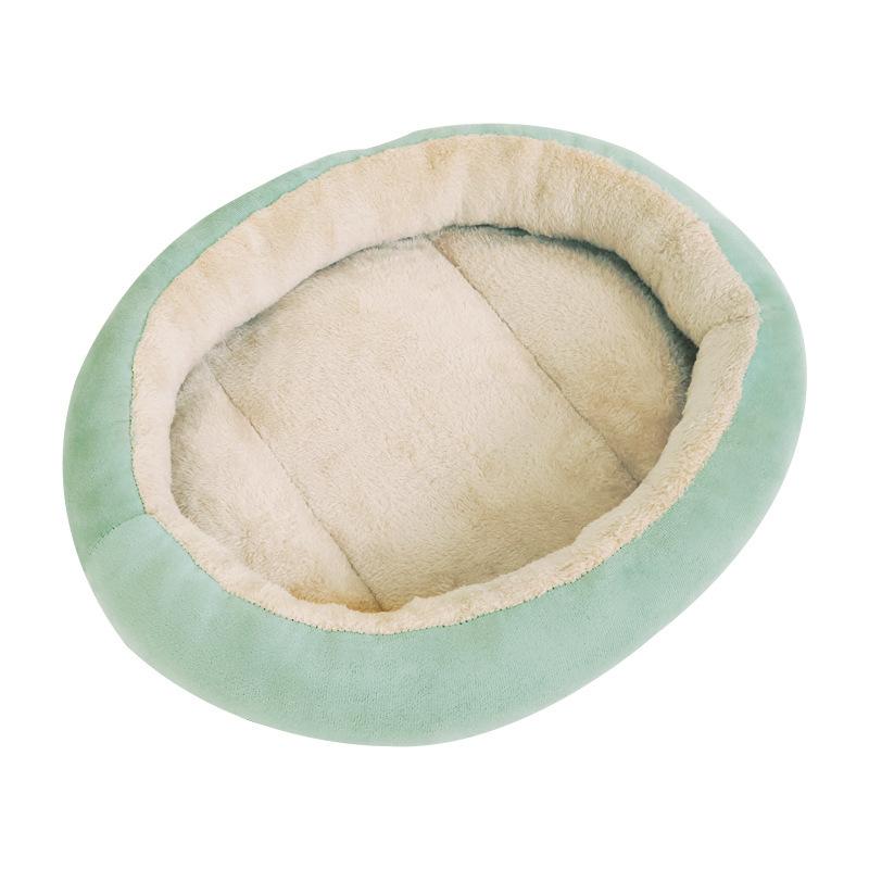 ペット用ベッド 犬 猫 Mサイズ Lサイズ XLサイズ 浅緑 浅灰 深青 超柔 暖か 冬用 ぐっすり眠れる 中小型犬