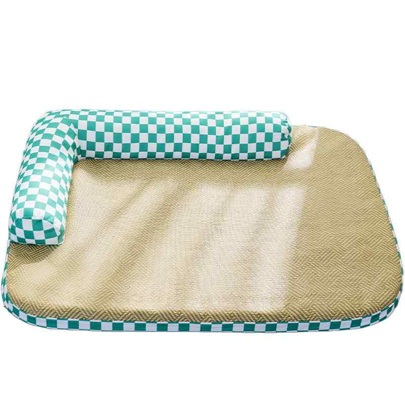 ペット用ベッド オールシーズン 犬 猫 小型犬 中型犬 大型犬 クッション オックスフォード布 ティアン緑