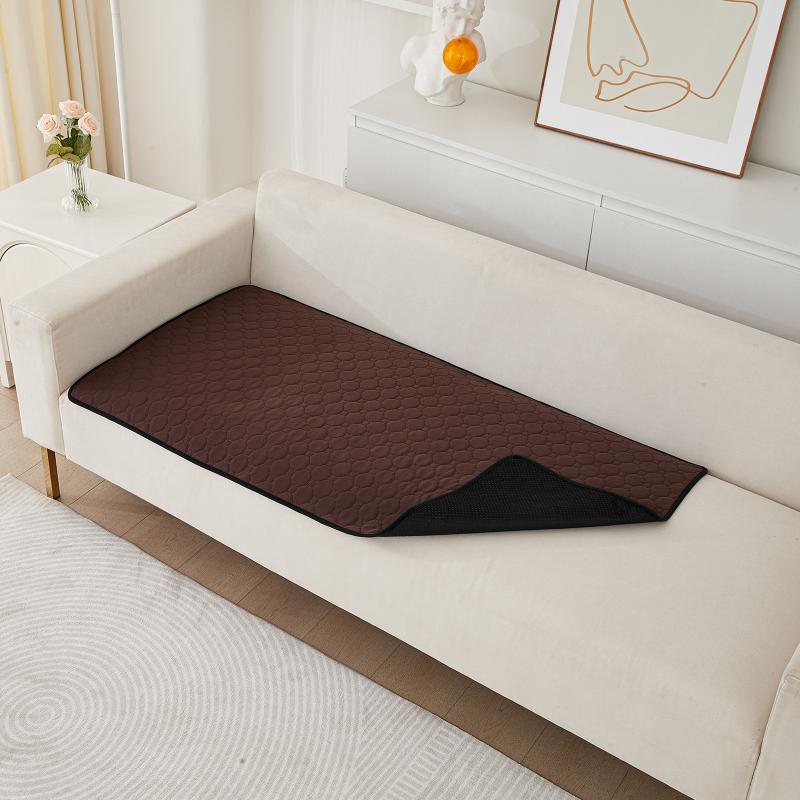 ペット用 尿取りパッド 犬 猫 四季通用 洗える 滑り止め 再利用可能 グレー チョコレート カーキ ベージュ