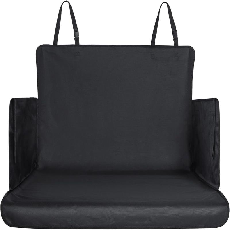 ペットシート 車載用 後部座席 ペットマット オックスフォード布 防水 汎用 犬 猫 ドライブシート カー..