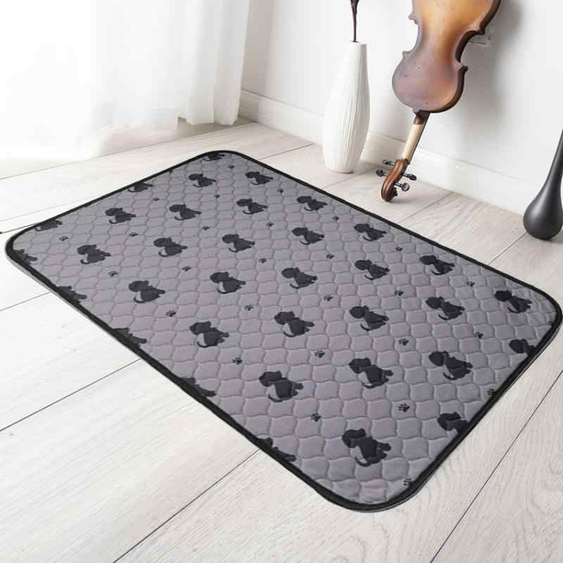 ペット用トイレシート 犬 猫 ウサギ モルモット 菱形格子柄 吸水速乾 洗える 再利用可能 60×45cm 50×70cm 70×100cm2