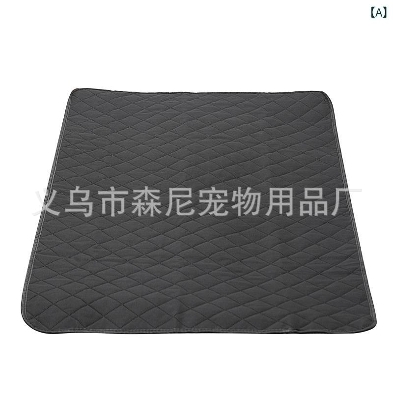 犬用シート 犬用ソファマット 車用シートマット 防水 漏れ防止 超音波キルティング綿 全面ブラック 140..