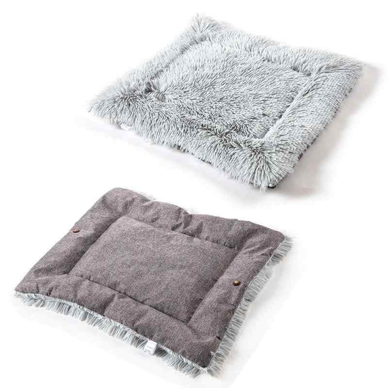 ペット用ベッド クッション 犬 猫 小型犬 猫用 あったか 秋冬 暖かい ふわふわ 柔らかい 長毛 61 51cm2