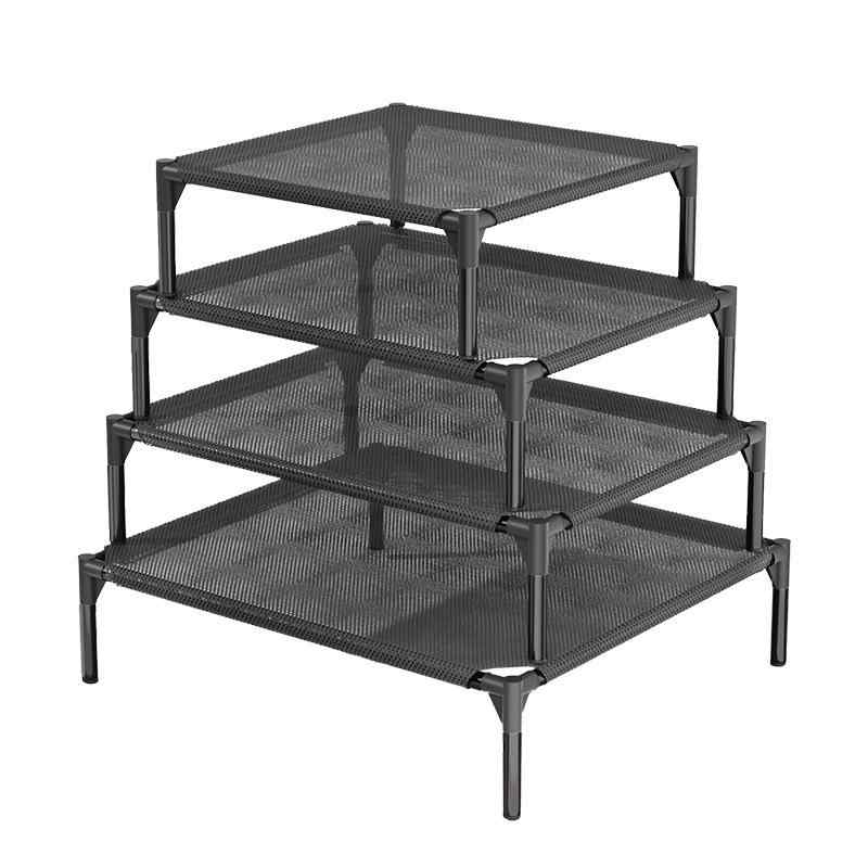 犬用ベッド ペットベッド 四季通用 猫 小型犬 中型犬 大型犬 通気性 メッシュ オックスフォード布 分解 洗濯可能 耐荷重200kg