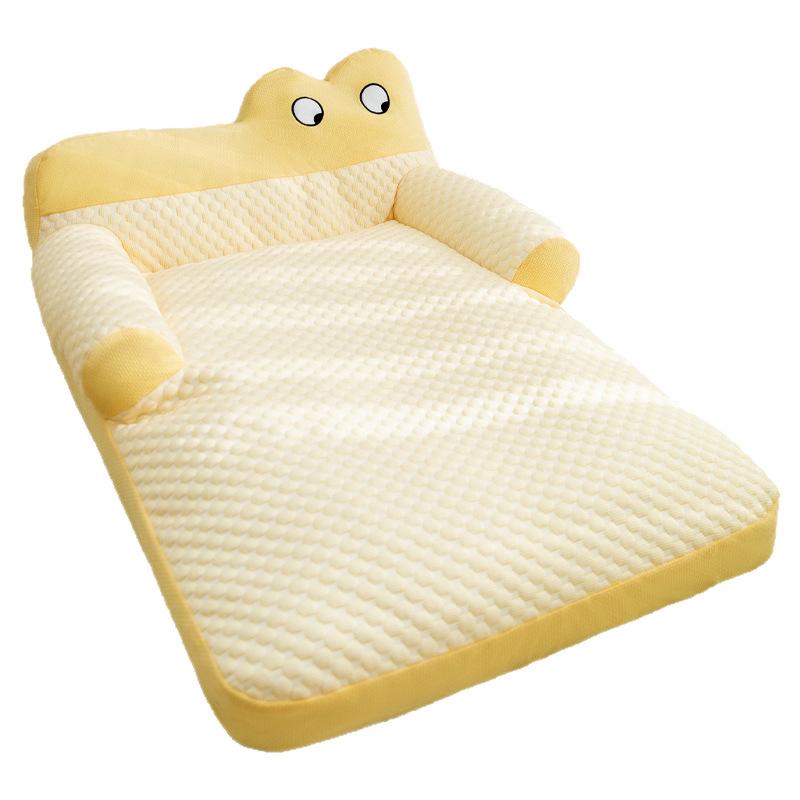 犬小屋 ペットベッド 春夏 犬 猫 ベッド ソファ PP綿 小型犬 中型犬 涼感 接触冷感 ブルー グリーン