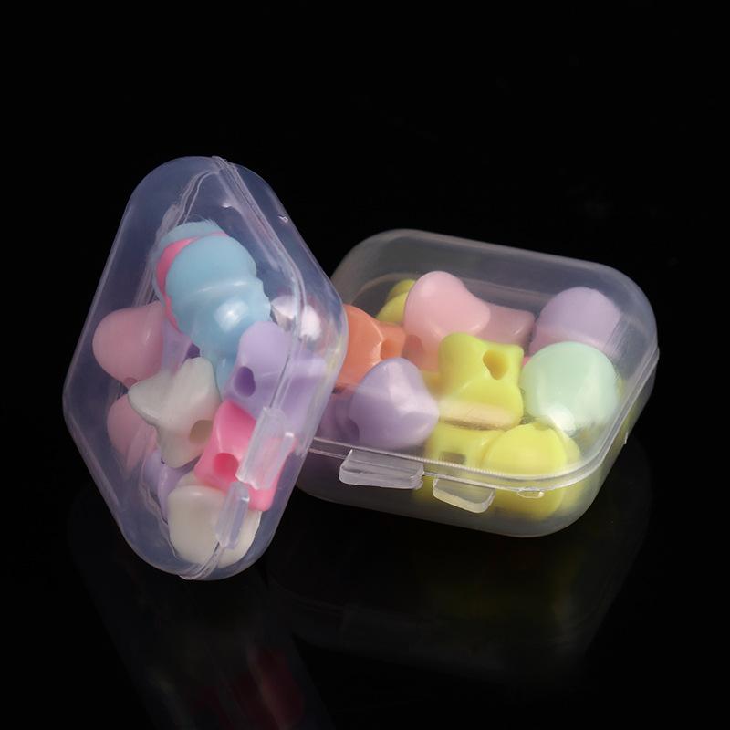 収納ケース 小物ケース PP製 透明 プラスチック パーツケース 卓上収納 防塵 携帯用 文房具 化粧品 薬