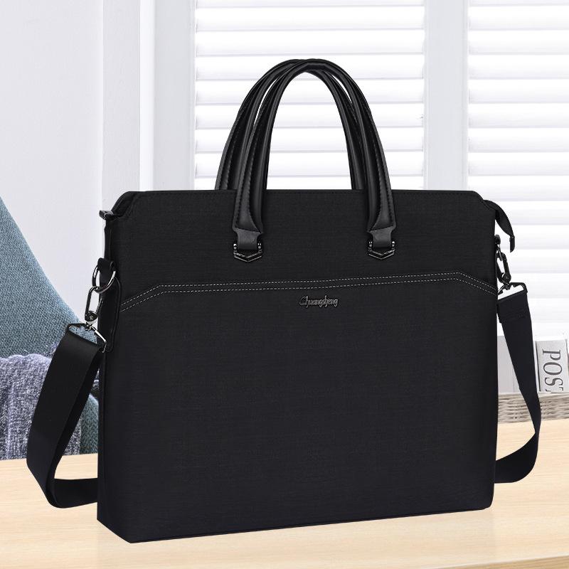 ドキュメントバッグ 男性用 大容量 オックスフォード布 ハンドバッグ 防水 ビジネスバッグ メンズ ショ..