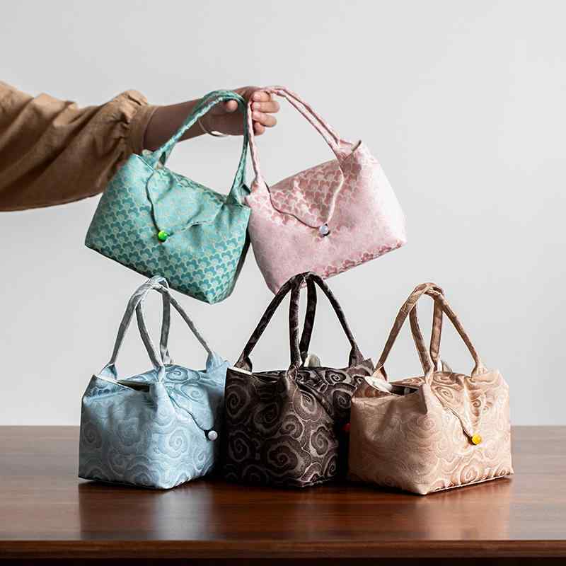 化粧ポーチ レディース 旅行用 コットンリネン 手提げバッグ 多用途 メイクポーチ コスメポーチ 洗面用..