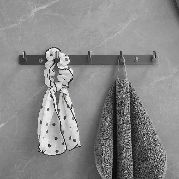 フック 壁掛け 衣類収納 銅製 ガンメタルグレー コート 帽子掛け 玄関 浴室 おしゃれ