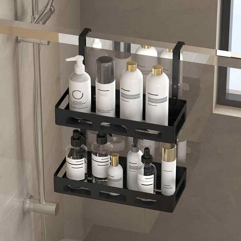 浴室 ラック 壁掛け 棚 お風呂 収納棚 浴室用ラック 2段 シャンプーラック バスラック 整理棚 賃貸 お..