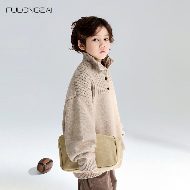 ニット キッズ 秋冬 子供服 セーター 長袖 トップス カットソー プルオーバー 男の子 女の子 ジュニア ..