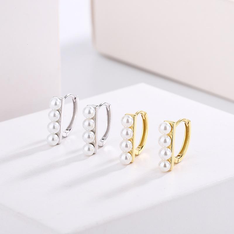 ピアス レディース S925 シルバー サークル スタッドピアス イヤリング 18K 金メッキ シルバー925 プラ..