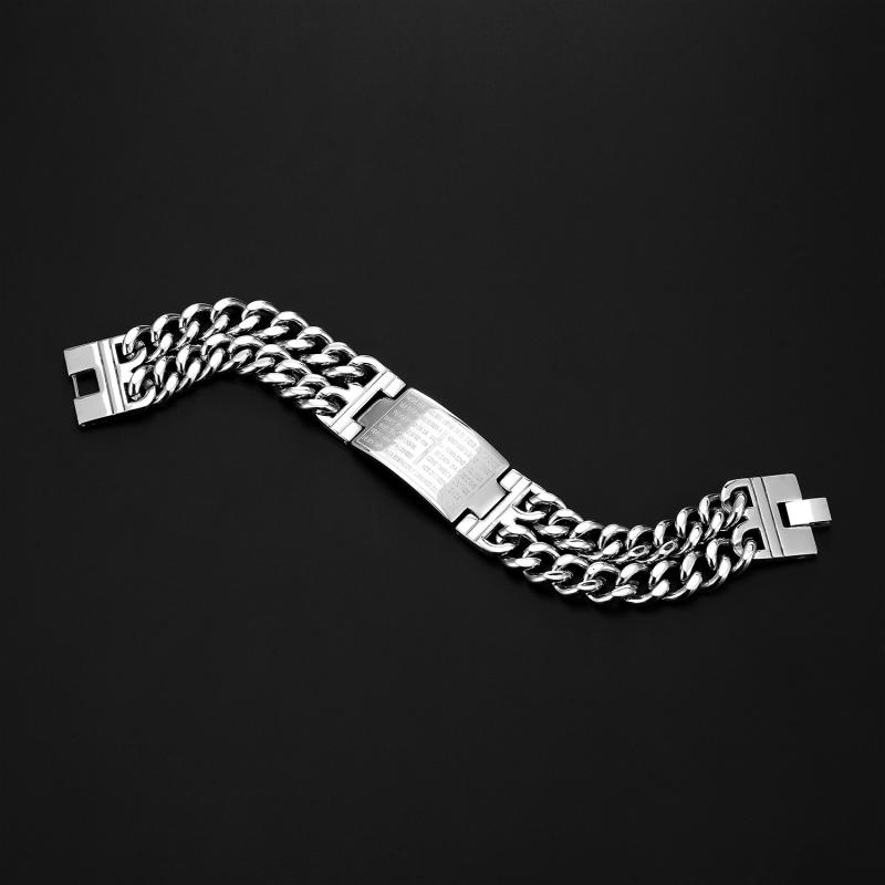 ブレスレット メンズ 男性用 チタン製 スチール製 バングル 幾何学模様 スティールカラー ゴールドカラ..