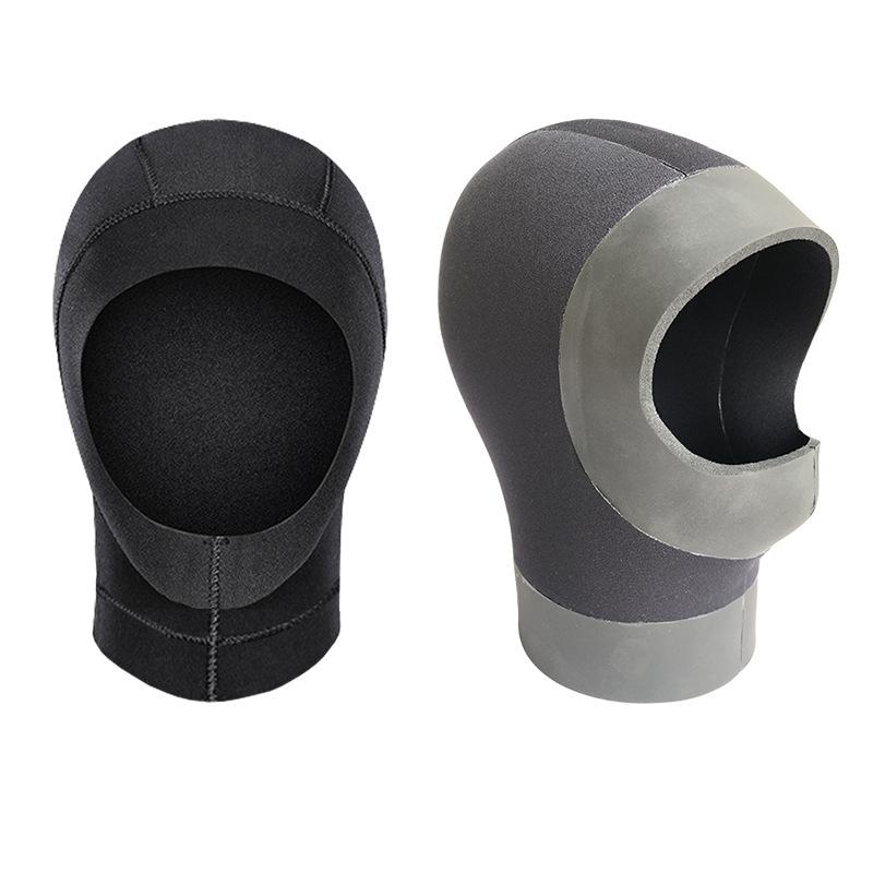 帽子 男女兼用 3mm ネオプレン ダイビング キャップ 防寒 保温 サーフィン スイミング ヘッドギア 日焼け防止 防水2