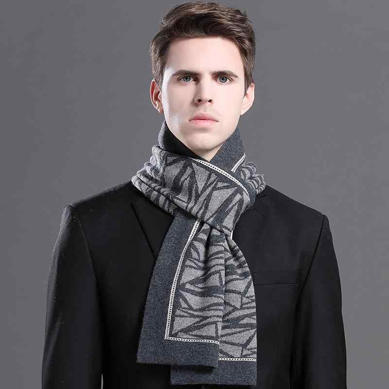 マフラー 男性用 女性用 ウール 秋冬 無地 韓国 厚手 豪華感 防寒 ストール カップル ペア グレー キャ..