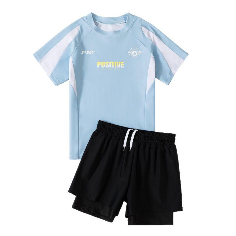 水着 キッズ 男の子 セパレート 子供用 スイムウェア スイミングパンツ 速乾 紫外線対策 3歳 4歳 5歳 6歳 7歳 8歳 9歳 10歳 11歳 12歳 13歳 14歳 15歳 無地 ポリエステル