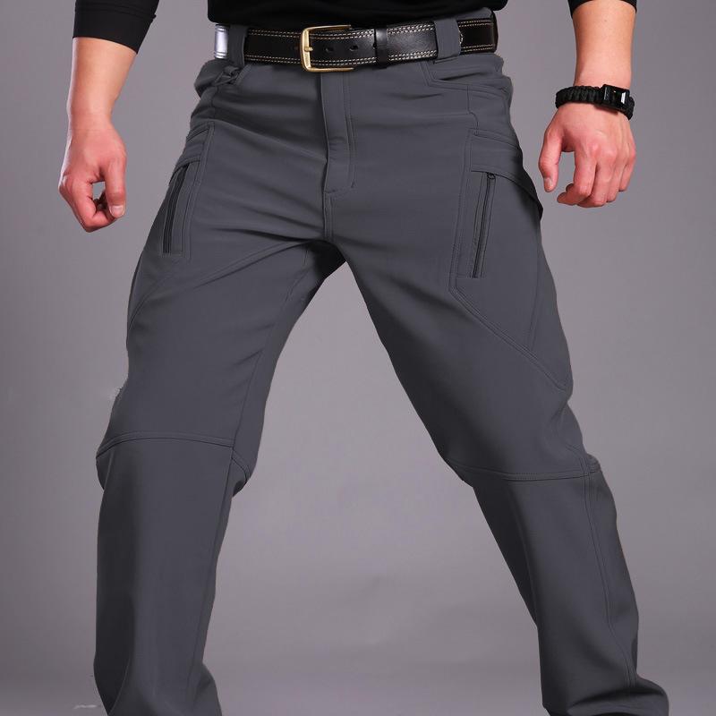 パンツ 男性用 秋冬 裏起毛 暖パン 防風 ズボン 耐摩耗 多機能 カーゴパンツ アウトドア ワークパンツ ..