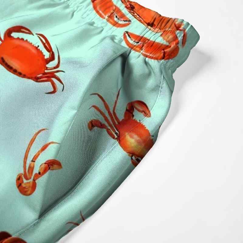 パンツ 男性用 ビーチパンツ 速乾性 ショートパンツ スカル柄 プリント ゆったり リラックス 普段使い アウトドア ポリエステル2