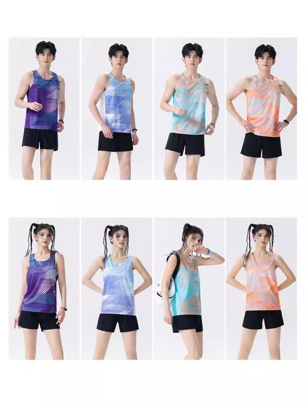 トレーニングウェア レディース メンズ セットアップ 陸上競技 ランニングウェア マラソン スポーツウ..