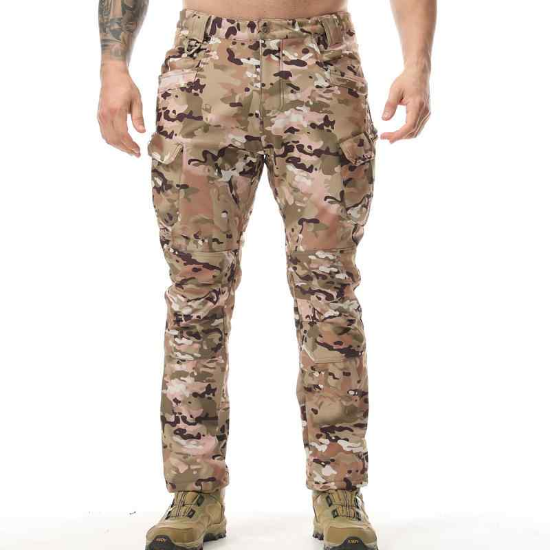 パンツ 男性用 アウトドアパンツ 裏起毛 暖パン ミリタリーパンツ カーゴパンツ 多機能パンツ 登山 釣..