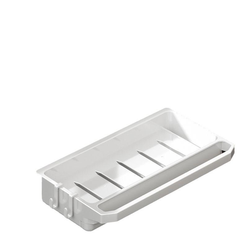 キッチン スポンジ ラック 壁掛け 水切り かご 蛇口 ホルダー たわし入れ 洗剤置き 多用途 ABS 樹脂 省..