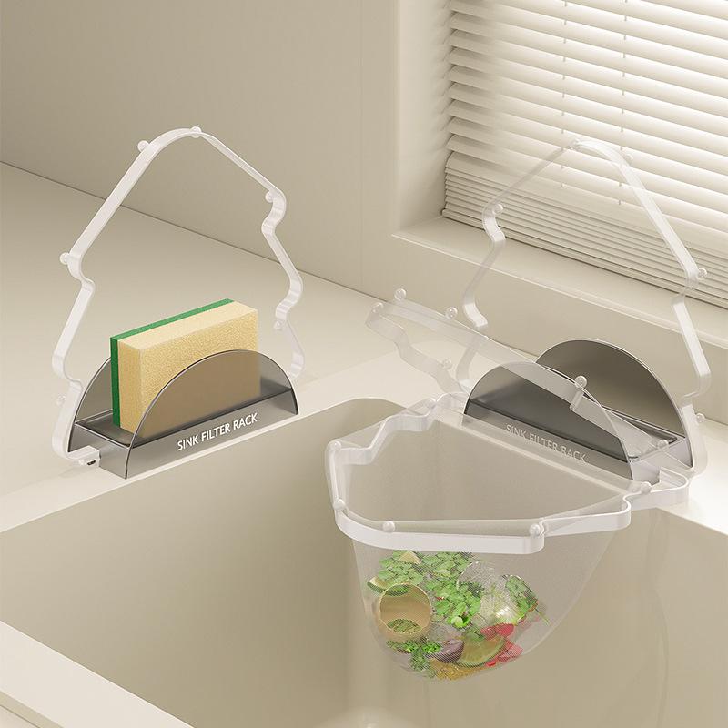 水切りネット クリスマスツリー型 キッチン シンク コーナー 三角コーナー 生ゴミ ゴミ受け 排水口 ゴ..