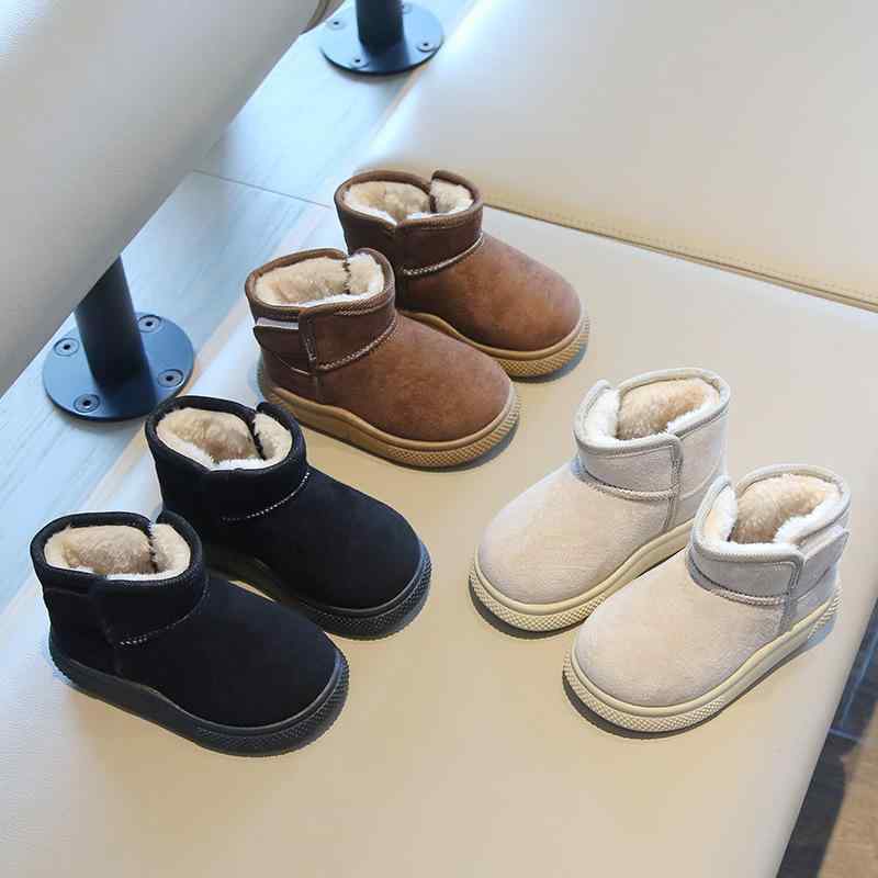 ブーツ キッズ 子供 雪遊び 防寒 ショートブーツ 裏起毛 暖かい 男の子 女の子 ベビー 幼児 小学生 ブ..