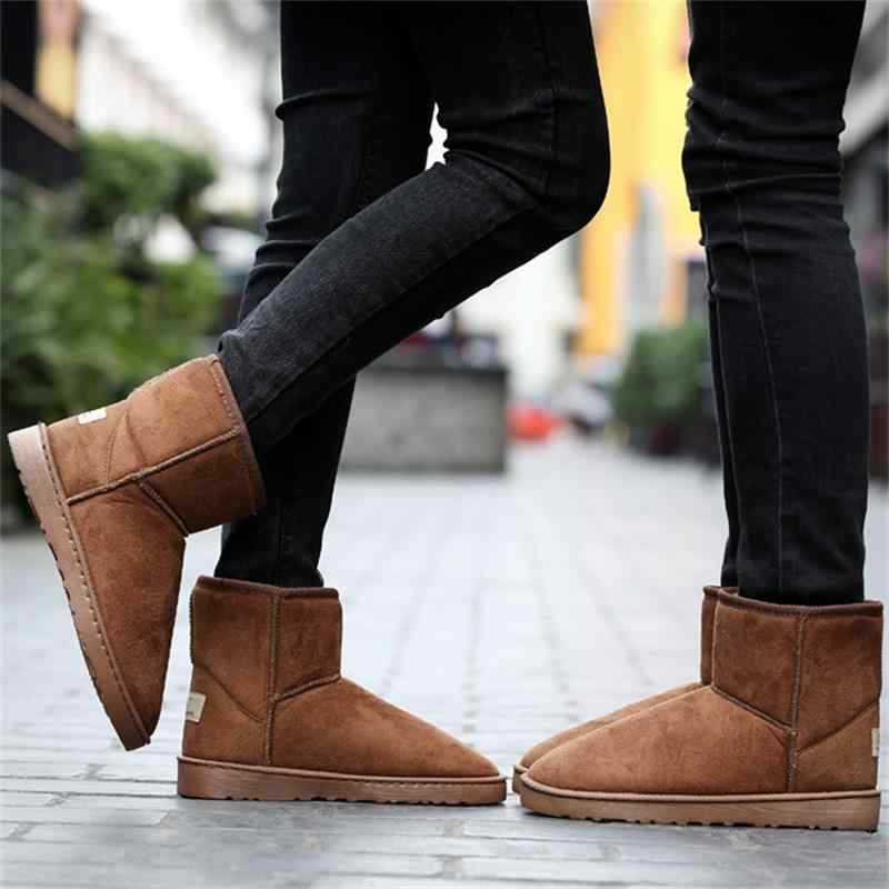 楽天リモコンタウンエコ 楽天市場店雪地靴 男女兼用 防寒 あったか 裏起毛 ショートブーツ ワークブーツ カジュアル 滑り止め アウトドア 黄色 グレー ブラウン ブラック