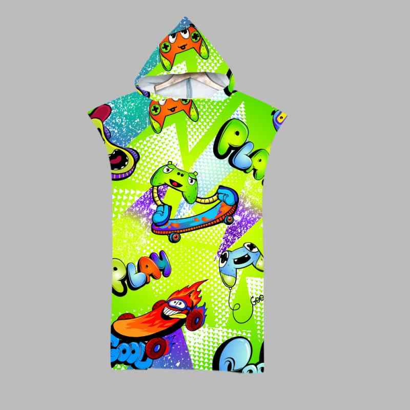 ポンチョ レディース ビーチタオル フード付き 極細繊維 吸水速乾 日焼け防止 海水浴 プール スイミング 着替え