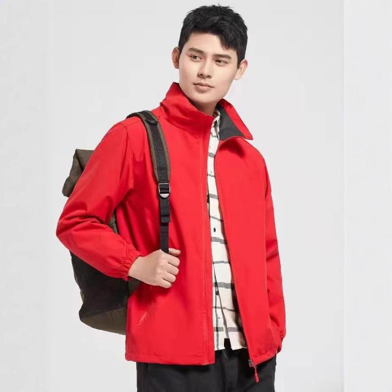 コート メンズ レディース 男女兼用 ブルゾン ジャンパー スプリングコート ライトアウター 作業着 仕事着 普段使い アウトドア スポーツウェア イベント スタッフウェア ポリエステル