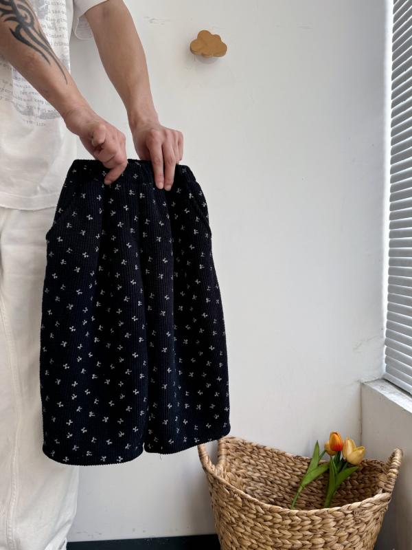 子供用 コーデュロイパンツ ハーレムパンツ 冬 女の子 男の子 厚手 裏起毛 韓国 ドット柄 普段着 かわいい 暖かい ガールズ ボーイズ 90cm 100cm 110cm 120cm 130cm 140cm