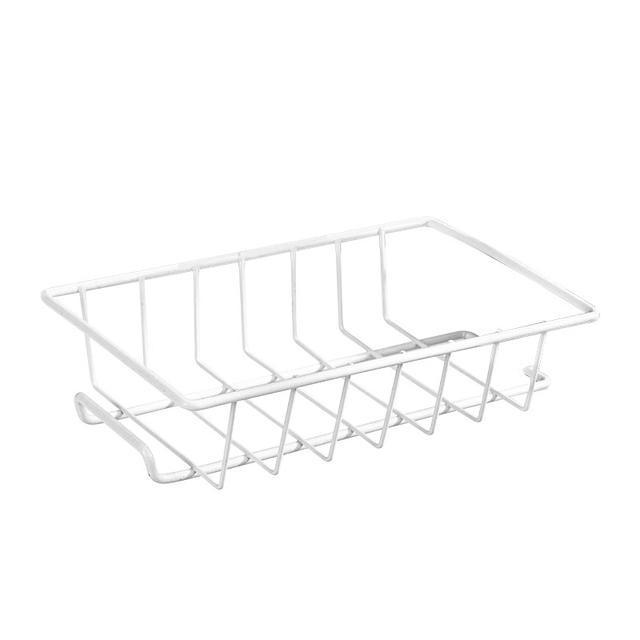 水切りラック ステンレス製 スポンジ置き Revised シンク収納 洗剤置き たわし入れ