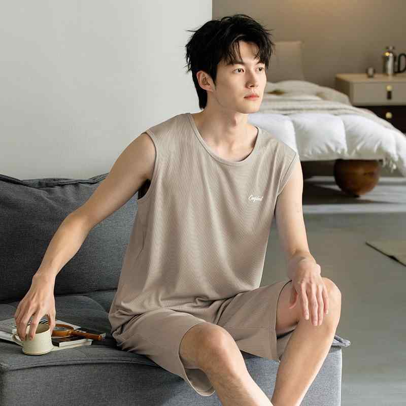 パジャマ メンズ 夏用 半袖 短パン 上下セット ルームウェア 部屋着 寝巻き 男性用 ポリエステル 通気..