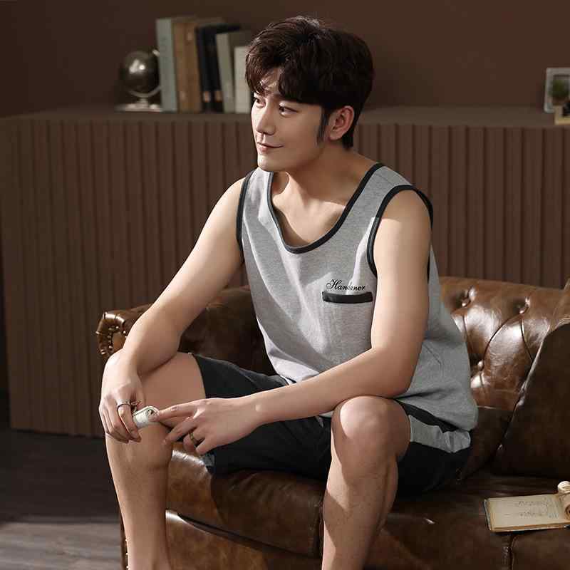 メンズ パジャマ 上下セット 夏用 半袖 短パン 薄手 綿100％ コットン 接触冷感 涼しい 快適 無地 ルー..