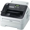 【中古】brother プリンター A4モノクロレーザー複合機 JUSTIO 20PPM/FAX/ADF/受話器 FAX-2840