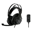 【中古】HyperX Cloud Revolver + 7.1 有線 ゲーミングヘッドセット 7.1ch PS4 PS5 PC Switch Xbox低反発クッション 3.5mm 頑丈なスチールフレーム TeamSpeak Discord認証 USBオーディオコントロールボックス付属 HHSR1-AH-GM/G ( 4P5K5AA