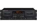 【中古】TASCAM 202MKVII ダブルカセットデッキ