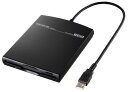 【中古】I-O DATA USB-FDX1BK USB 2.0 FullSpeed対応 1倍速 FDドライブ
