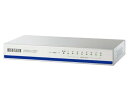【中古】I-O DATA EEE省電力機能搭載 100BASE-TX/10BASE-T 対応 8ポートスイッチングハブ ホワイト ETX-ESH08NBW