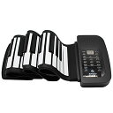 【中古】スマリー(SMALY) 電子ピアノ ロールアップピアノ 61鍵盤 持ち運び (スピーカー内蔵) SMALY-PIANO-61