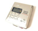 【中古】SONY ソニー MZ-R55 シルバー ポータブルMDレコーダー (MDLP非対応 / 録音/再生兼用機 / 録再 / MDウォークマン)