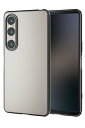 【中古】エレコム Xperia 1 VI (SO-51E) ケース カバー 透明 耐衝撃 衝撃吸収 ハイブリッド TPU メタリックフレーム カメラ保護 エアー...